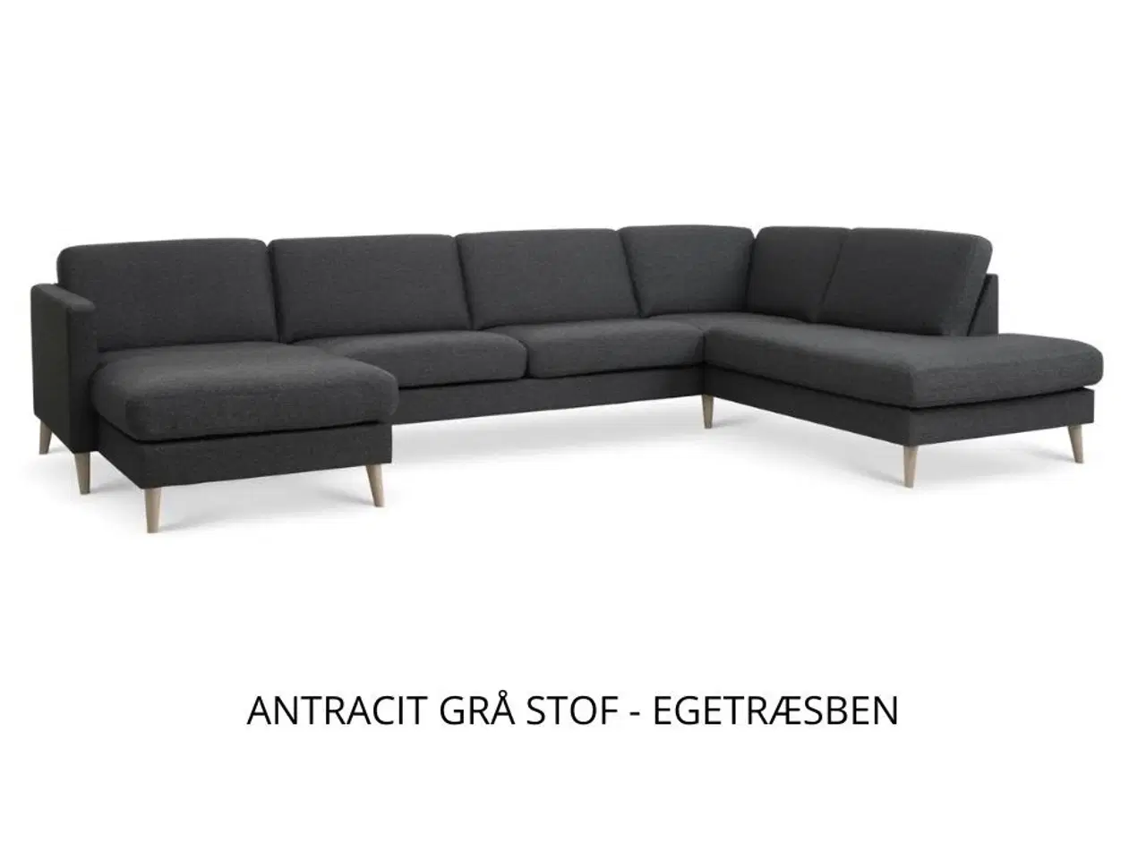 Billede 4 - Ny u-sofa stof eller læder. 