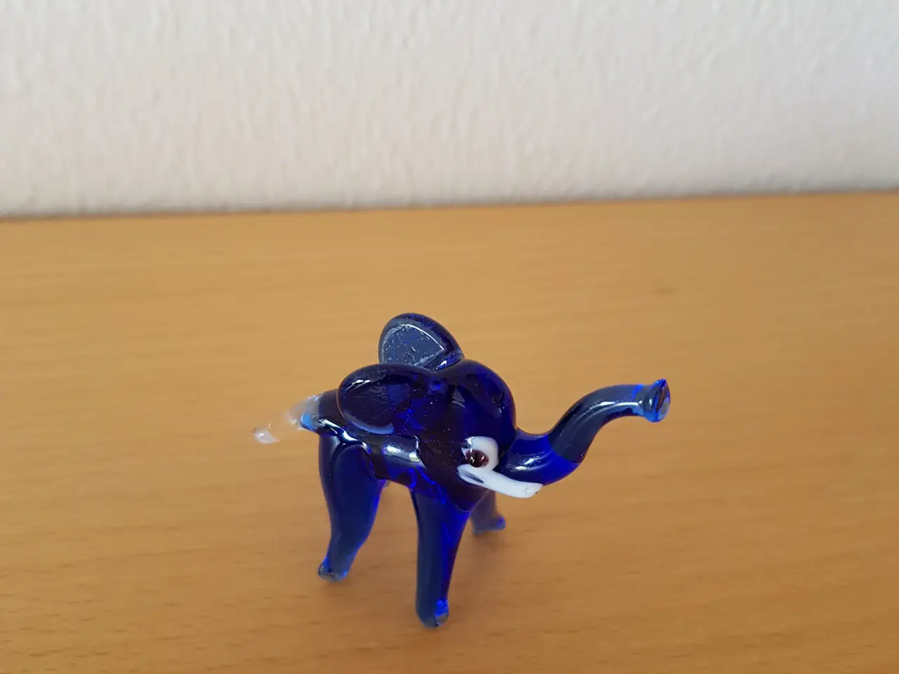 Billede 2 - Elefant i blå glas