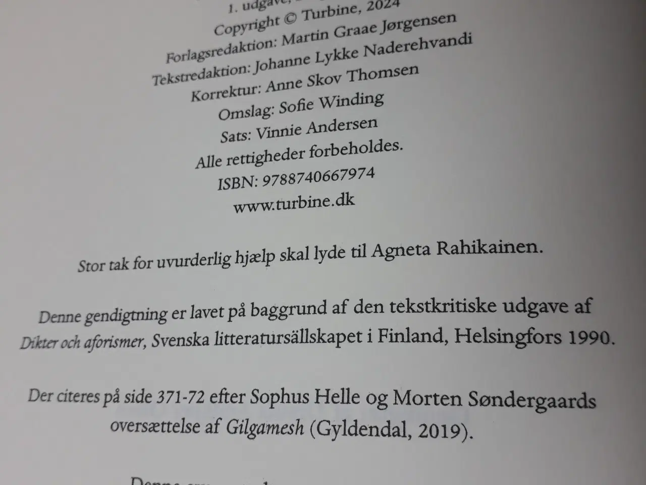 Billede 3 - SOLGT / Edith Södergran - Samlede Digte