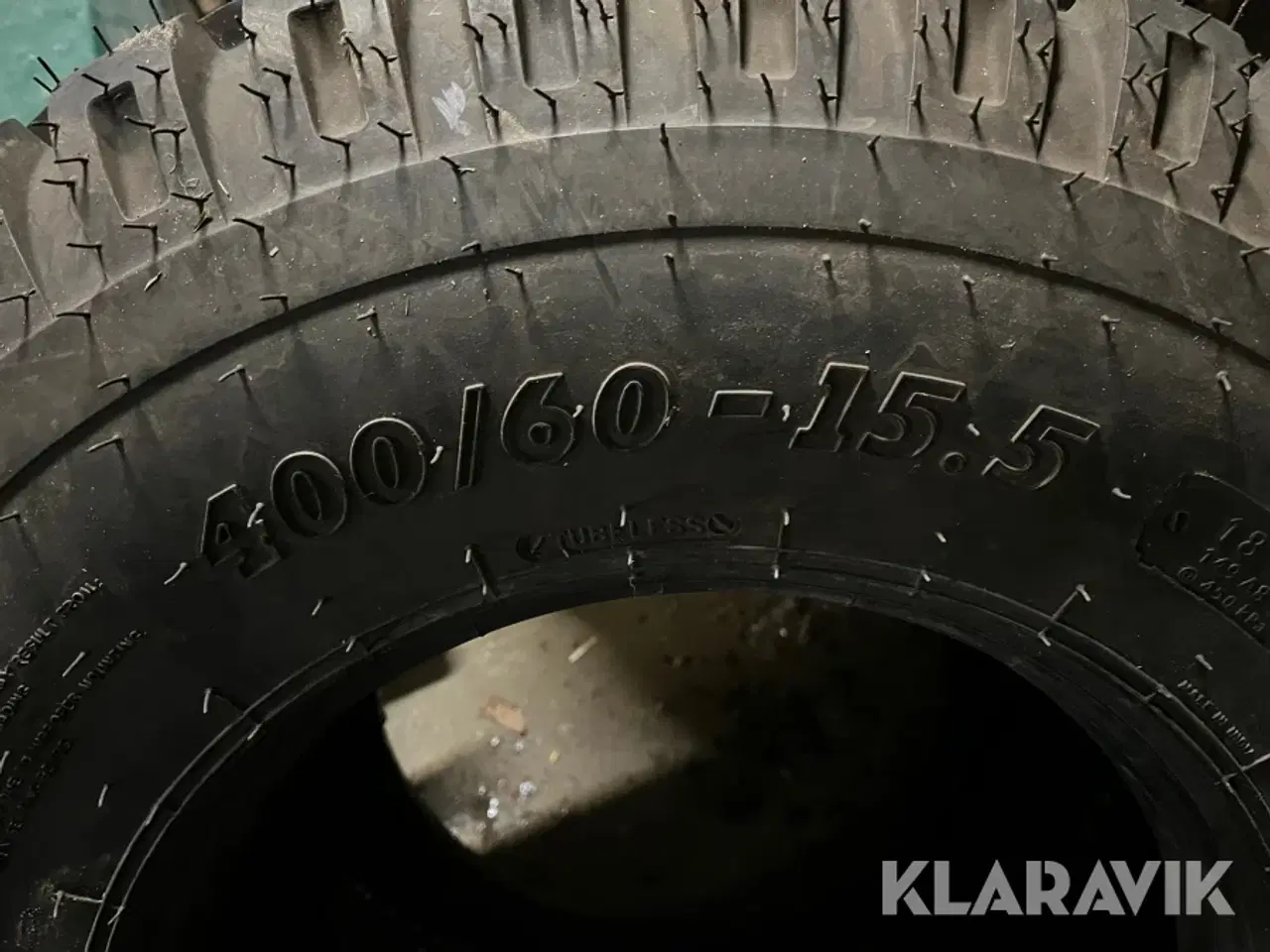 Billede 8 - Dæk med følg BKT 400/60-15.5 3 styk