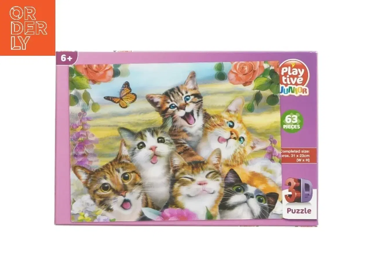 Billede 1 - 3D puslespil med katte
