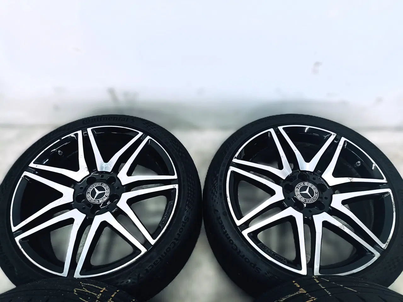 Billede 4 - 5x112 19" ET48 nav 66,6ø Mercedes sommersæt inkl.T