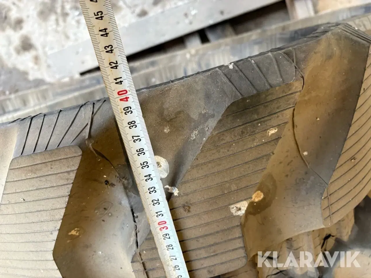 Billede 3 - Gummi bælte Terra track 400x72.5W