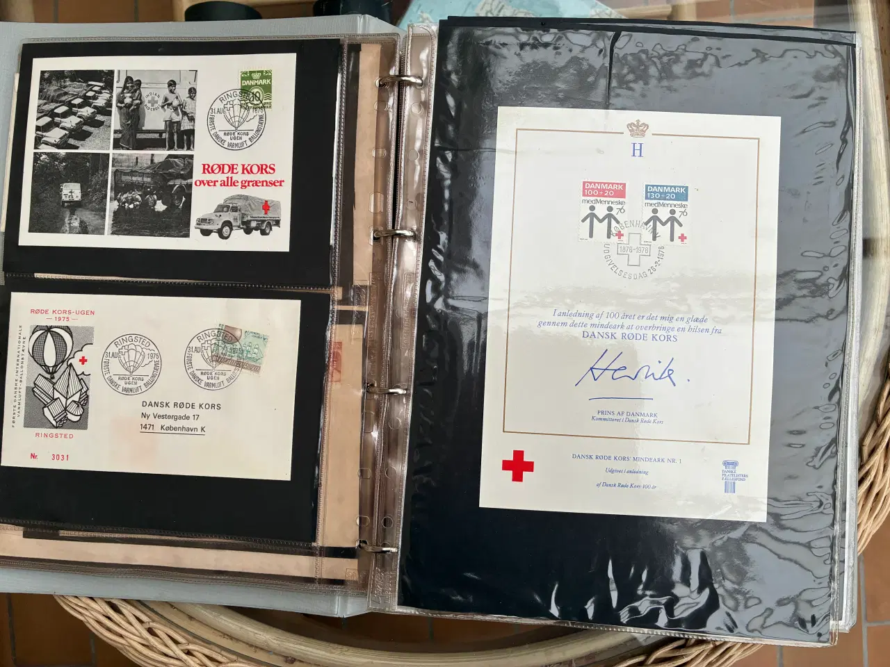 Billede 5 - Frimærker helsager stempler postnoteringer