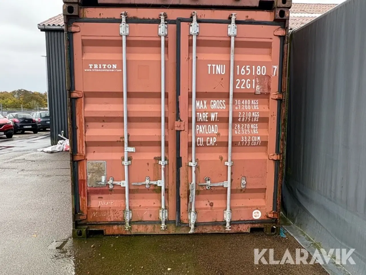 Billede 4 - Lukket container Triton CX03-20TTN