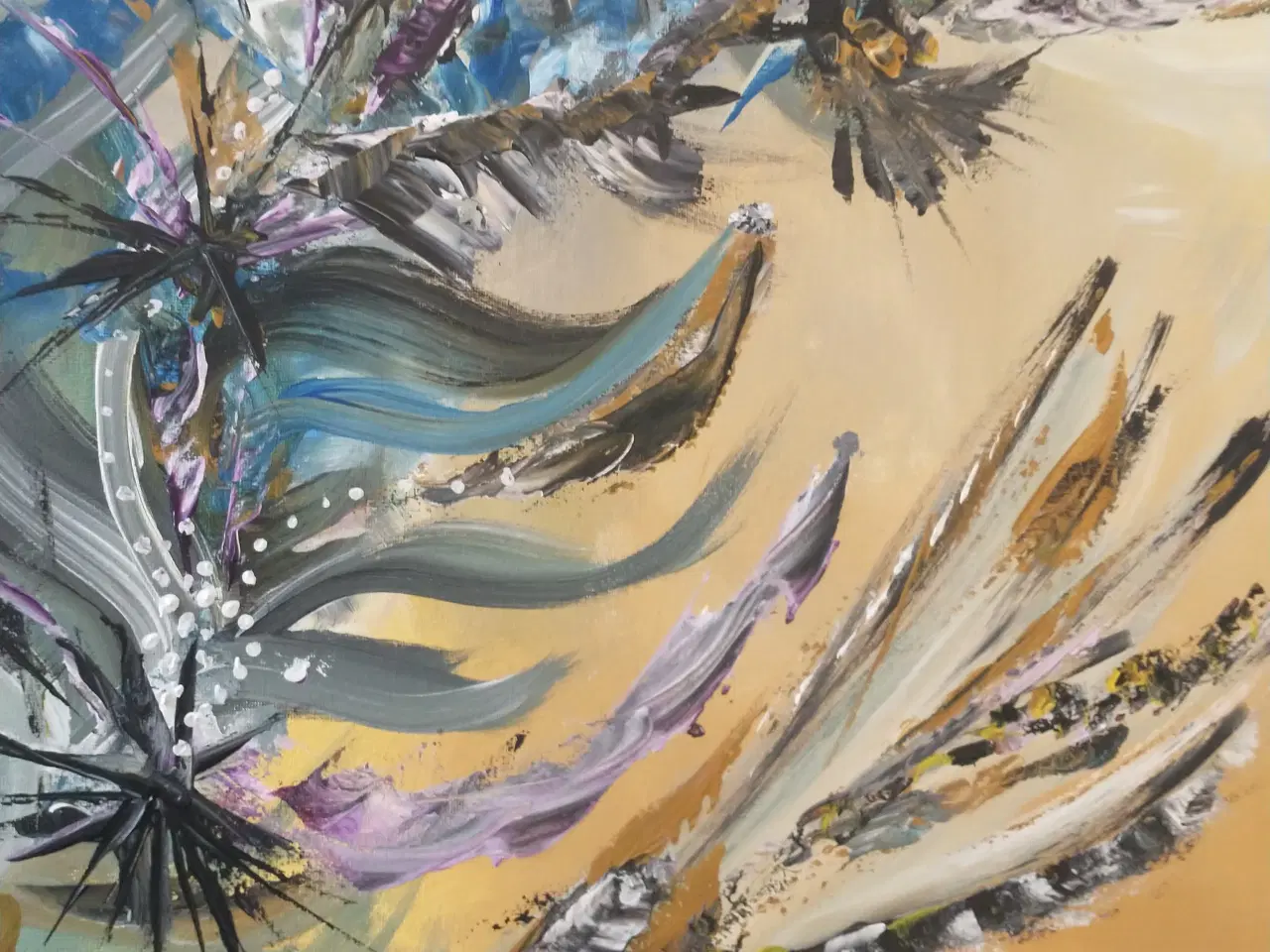 Billede 1 - moderne abstrakt maleri