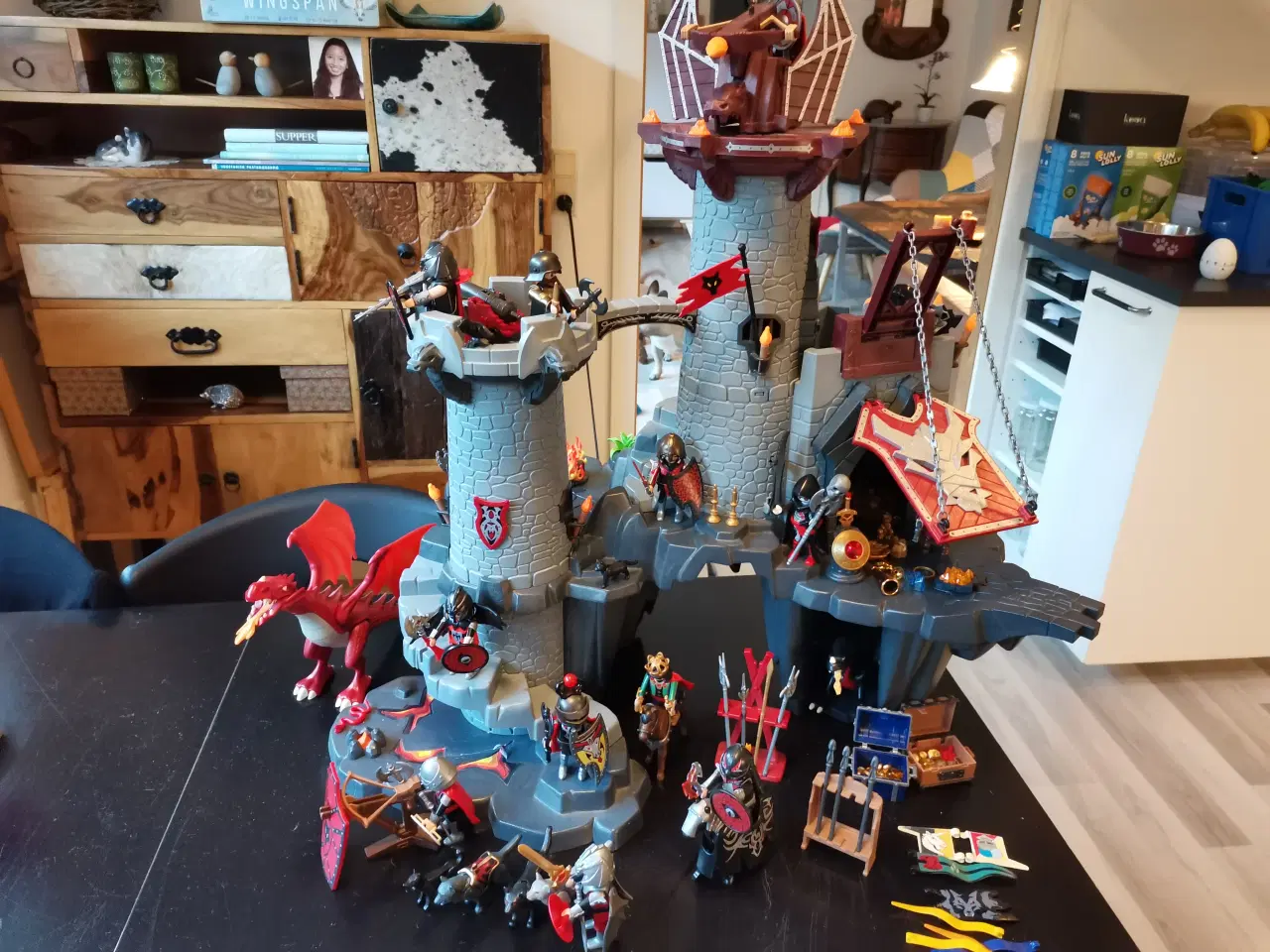 Billede 14 - Playmobil drageborg med tilbehør 