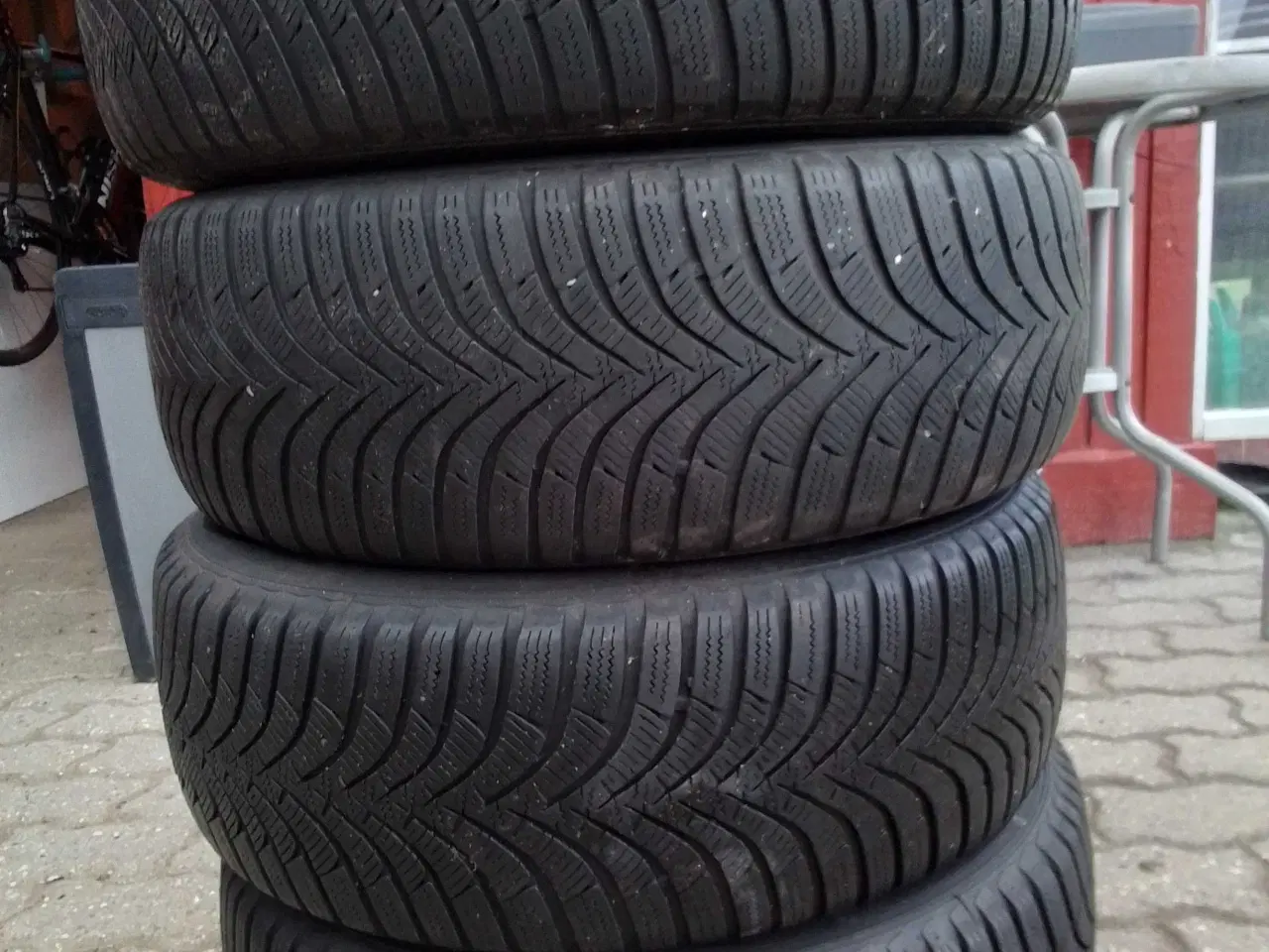 Billede 3 - Vinterdæk på alufælge 