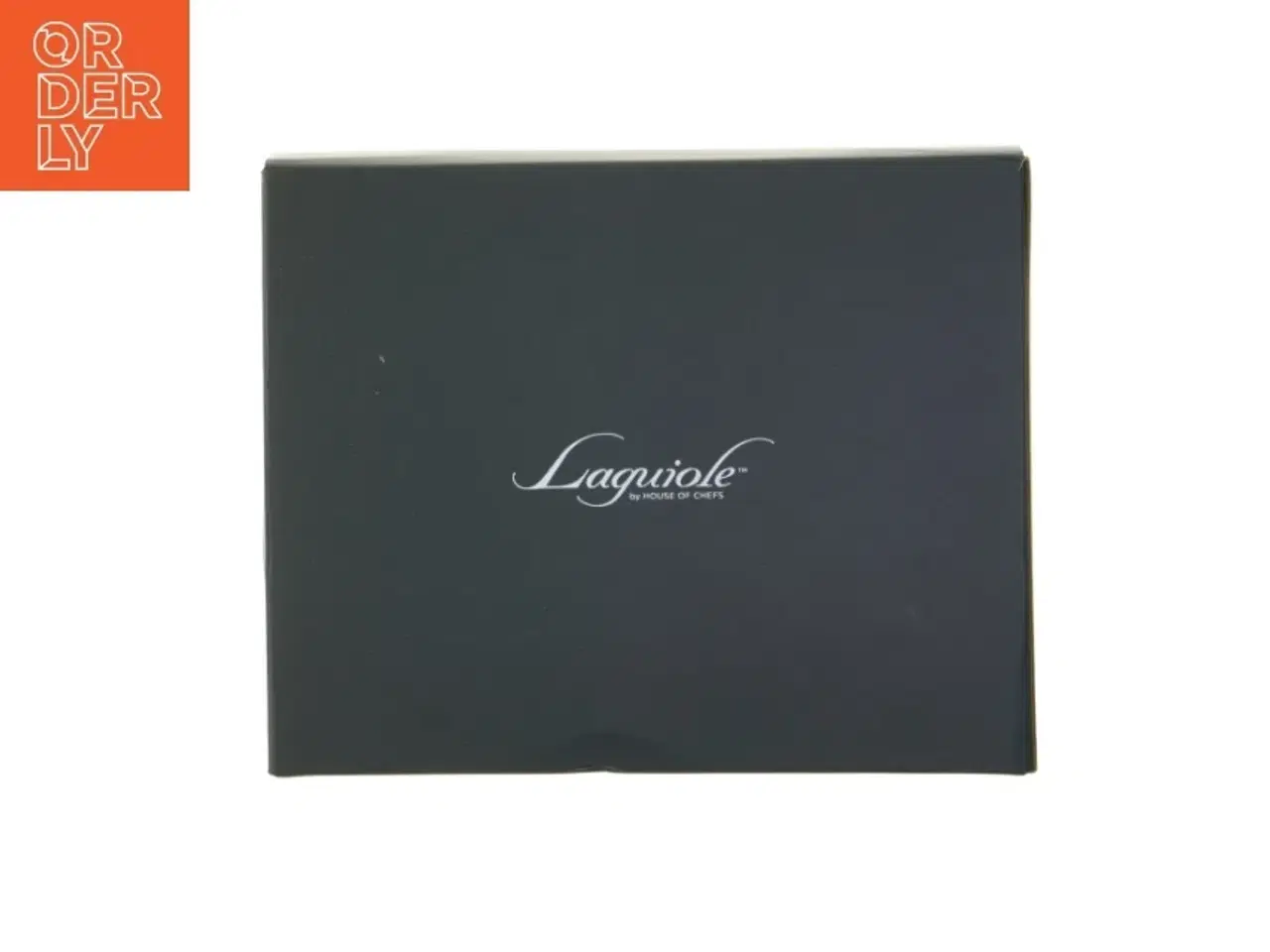 Billede 2 - Knivblok i træ og metal fra Laguiole (str. 22x25 cm)