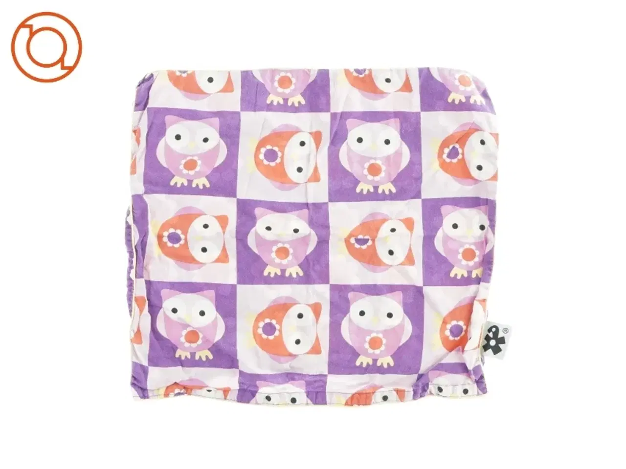 Billede 2 - Pudebetræk med ugler på