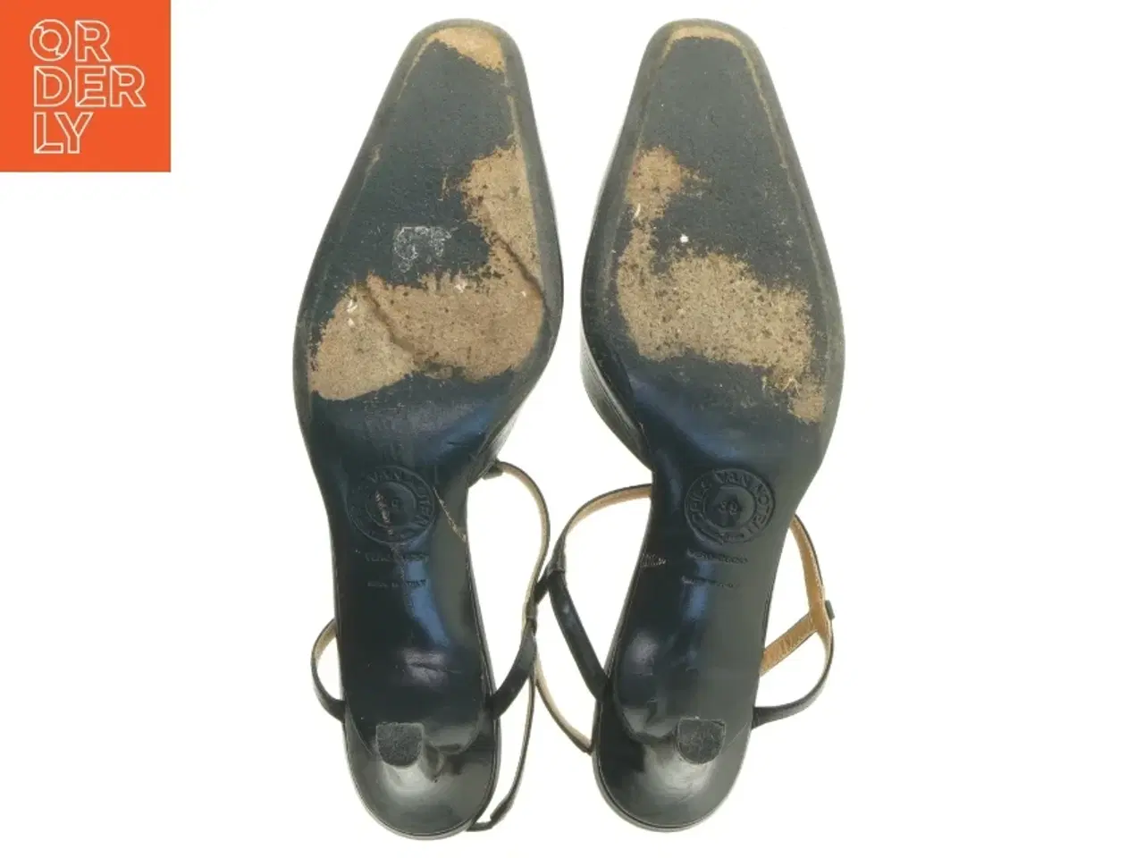 Billede 4 - Sorte stiletter med rem fra Dries Van Noten (str. 39 )