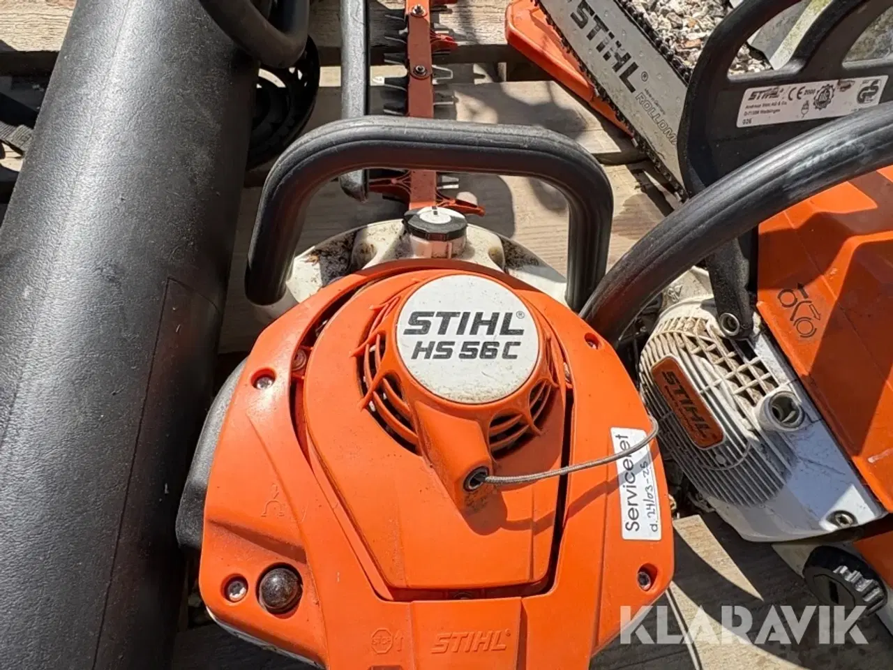 Billede 11 - Havemaskine lot Stihl, Shred Fr130T, Hs56C, 026