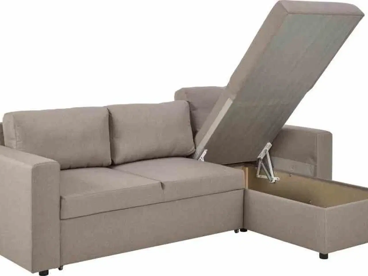 Billede 2 - Arkansas sovesofa med chaisen og magasin