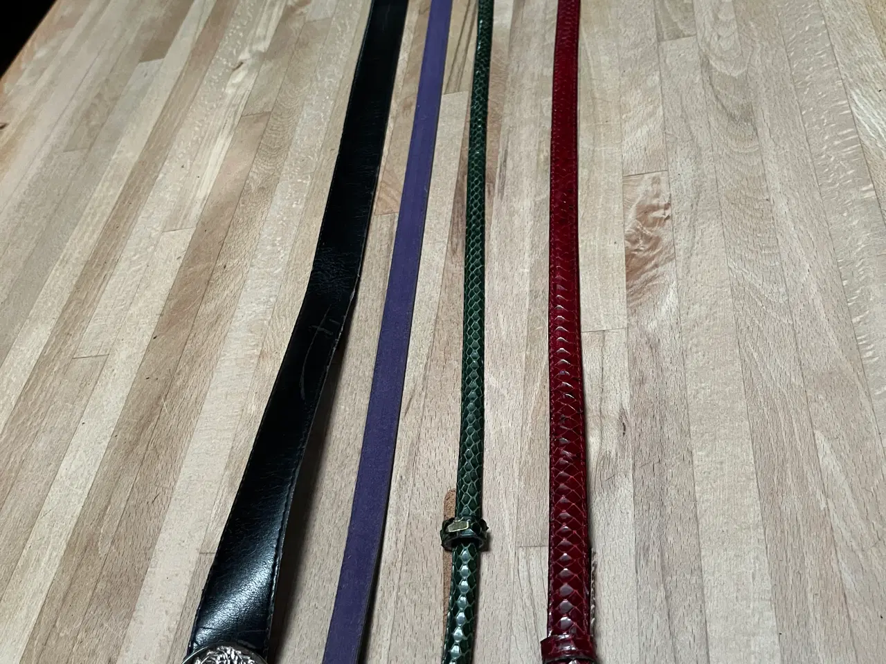 Billede 7 - Bælter, Slange/krokodille/ruskind/skind/læder mm