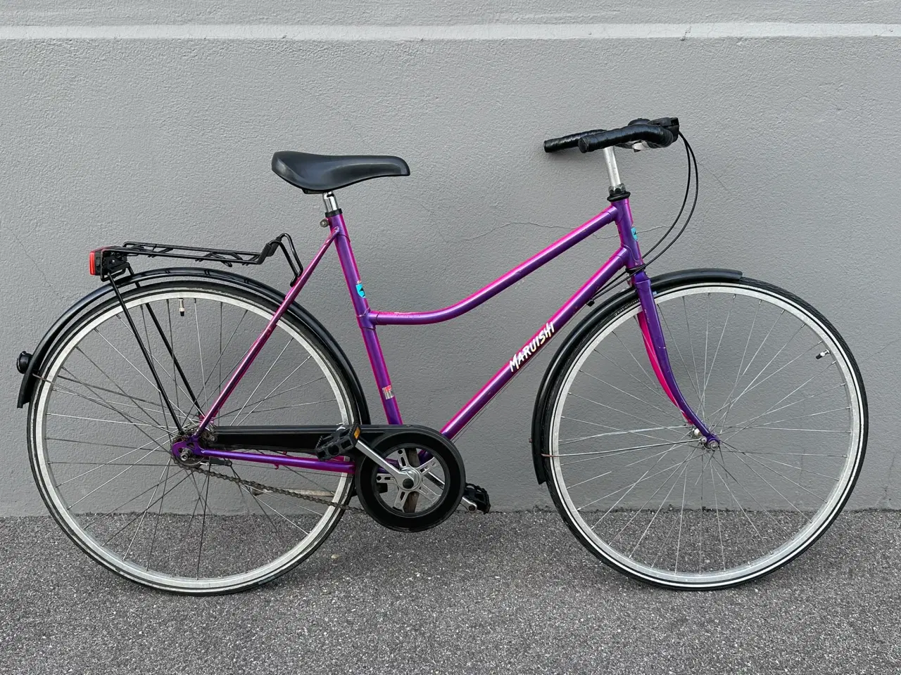 Billede 1 - Lilla / lyserød Maruishi citybike