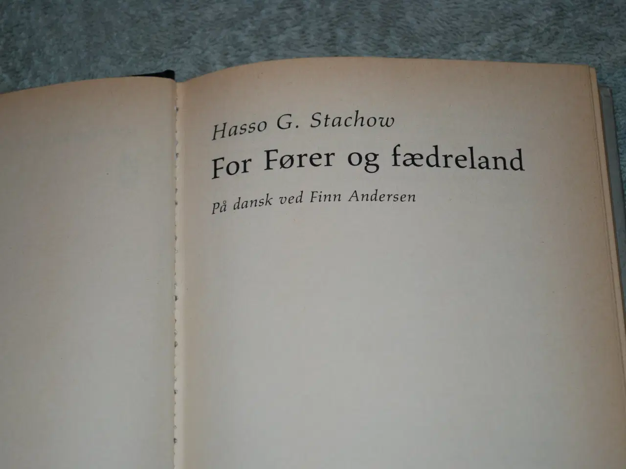 Billede 2 - For fører og fæderland, Hasso G. Stachow