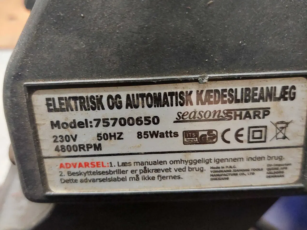 Billede 1 - Kædesliber sælges