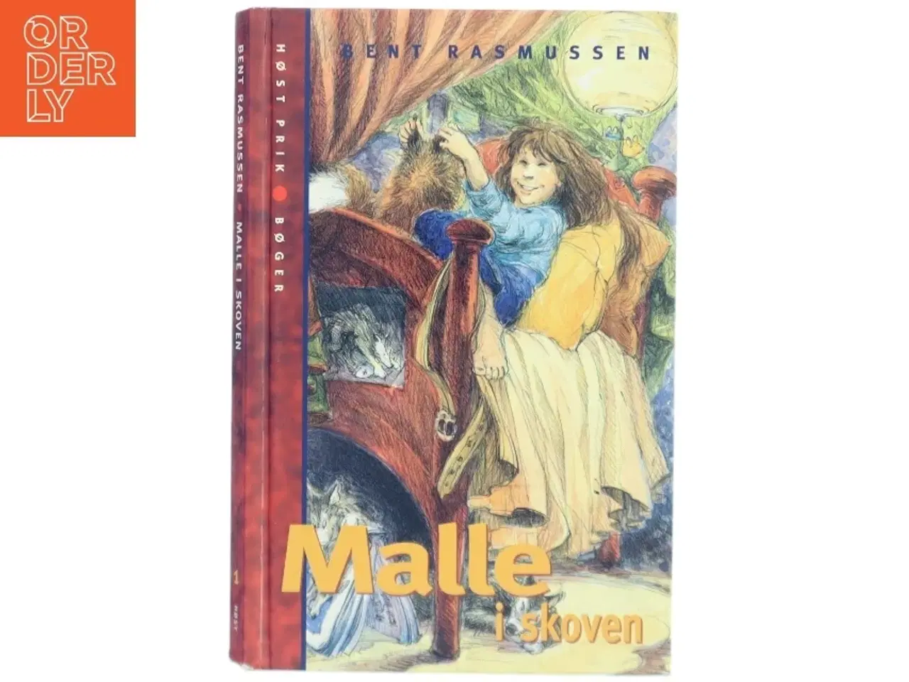 Billede 1 - Malle i skoven af Bent Rasmussen (f. 1934) (Bog)
