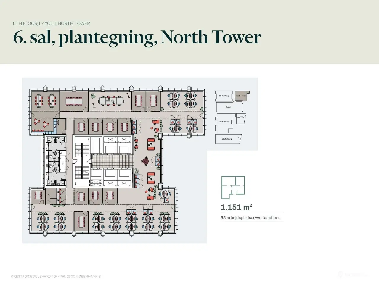 Billede 13 - Copenhagen Towers: LEED-platin certificeret kontorkompleks