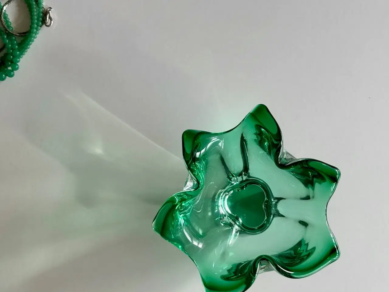 Billede 2 - Mini flammeskål, grøn