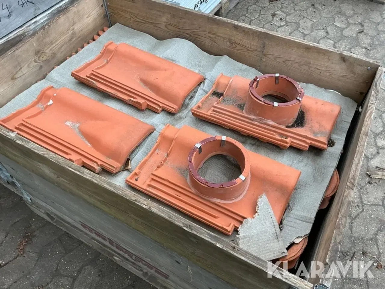 Billede 7 - Tegl fra Bogen Hohlfalzpfanne 600 styk