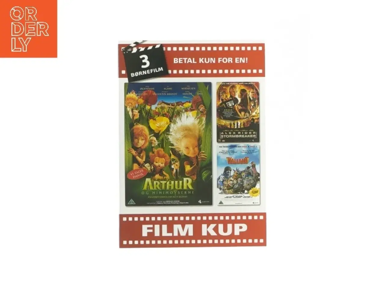 Billede 1 - Arthur og minimoyserne (DVD)