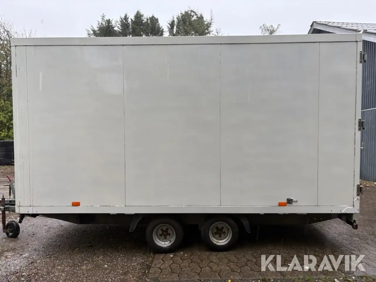 Billede 8 - Cargo trailer Humbaur Lukket