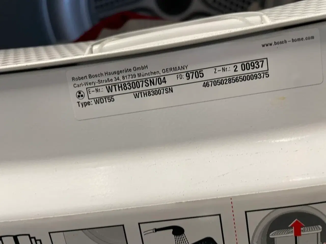 Billede 7 - Tørretumbler, brugt. BOSCH