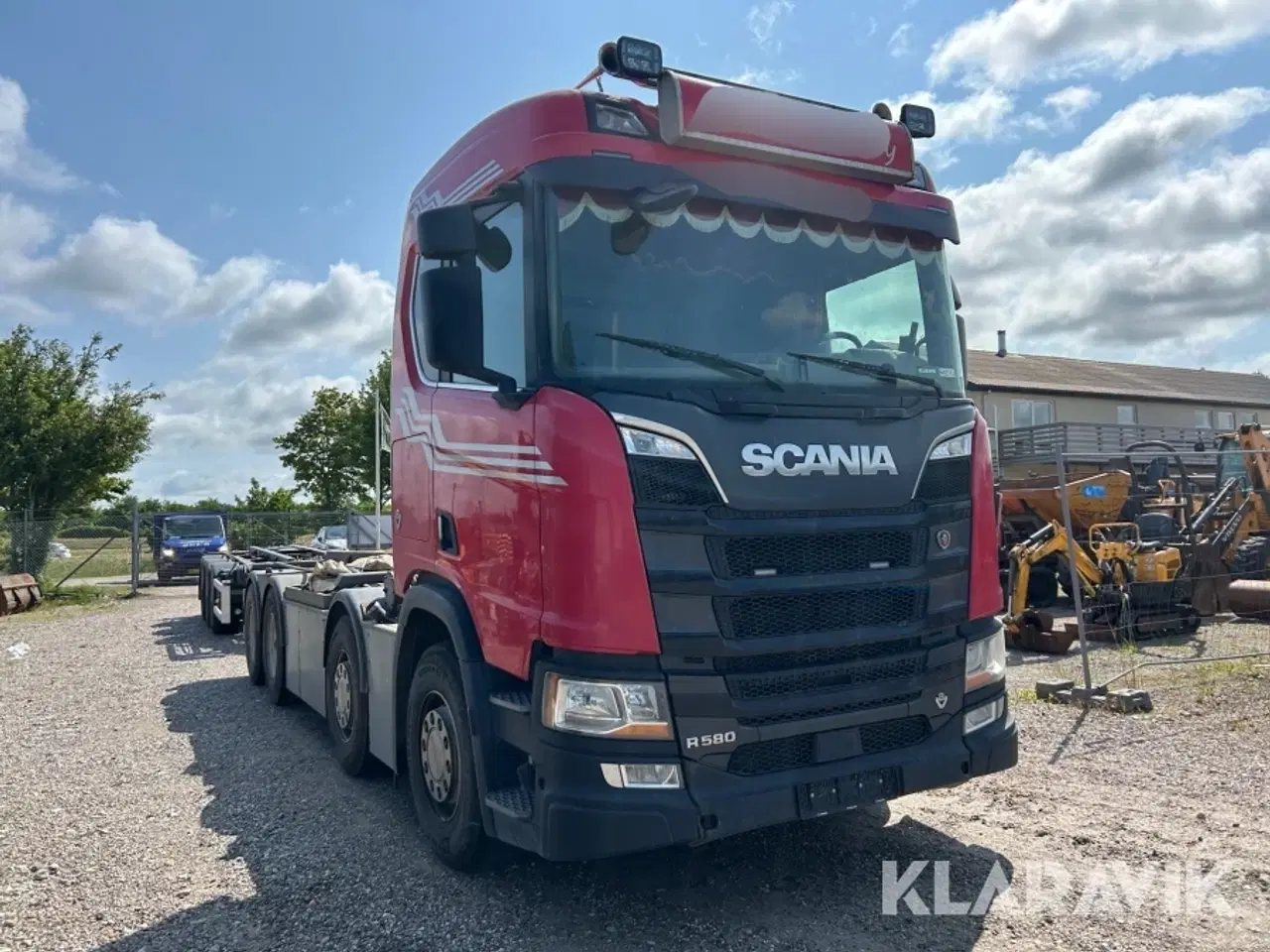 Billede 2 - Lastbil m. wirehejs Scania R580 8X4