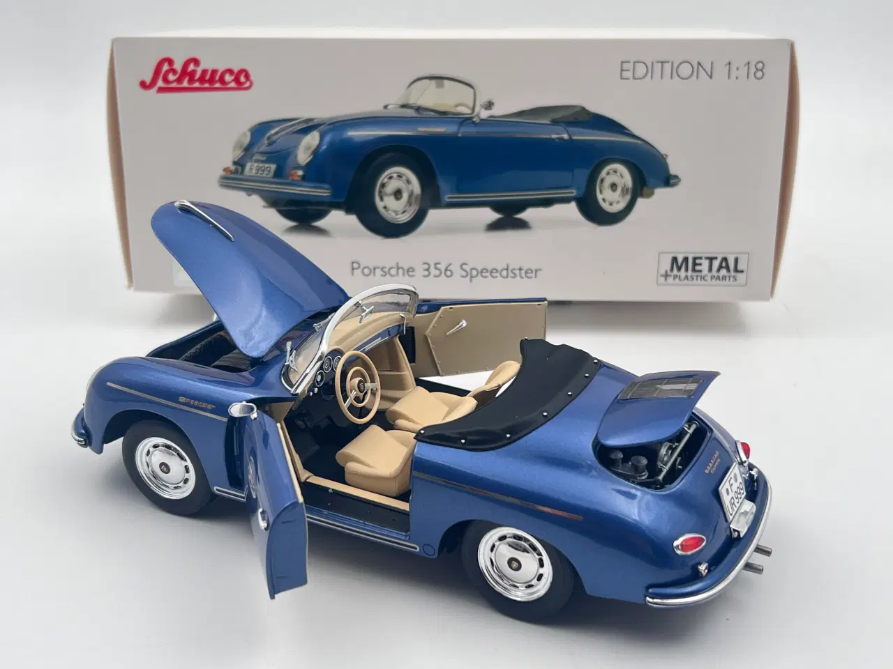 Billede 2 - 1957 Porsche 356 Carrera Speedster - 1:18