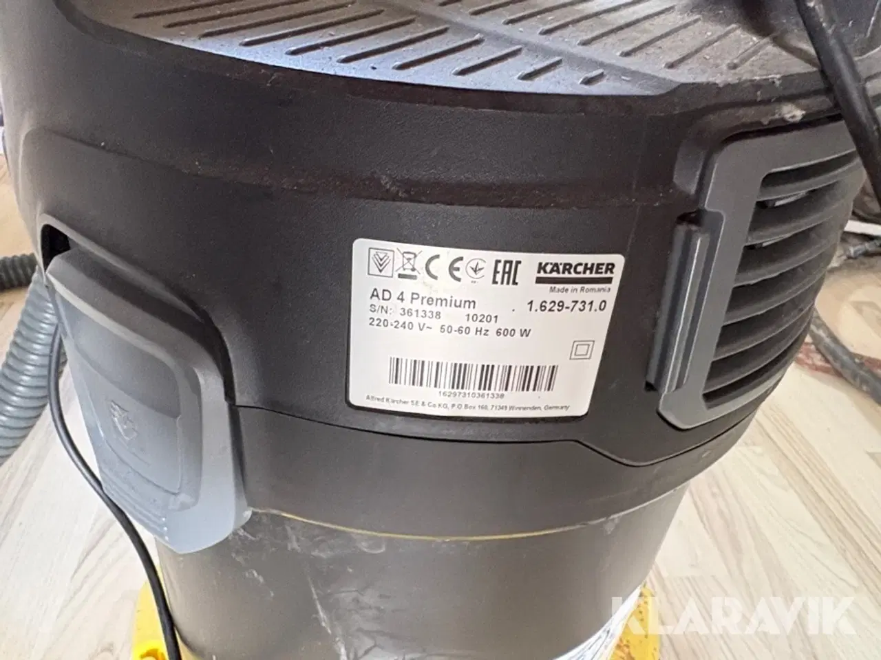 Billede 5 - Støvsuger Kärcher Ad4