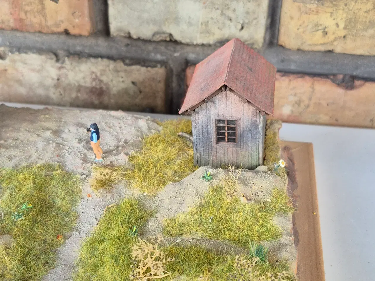 Billede 3 - DIORAMA STUB MØLLE H0