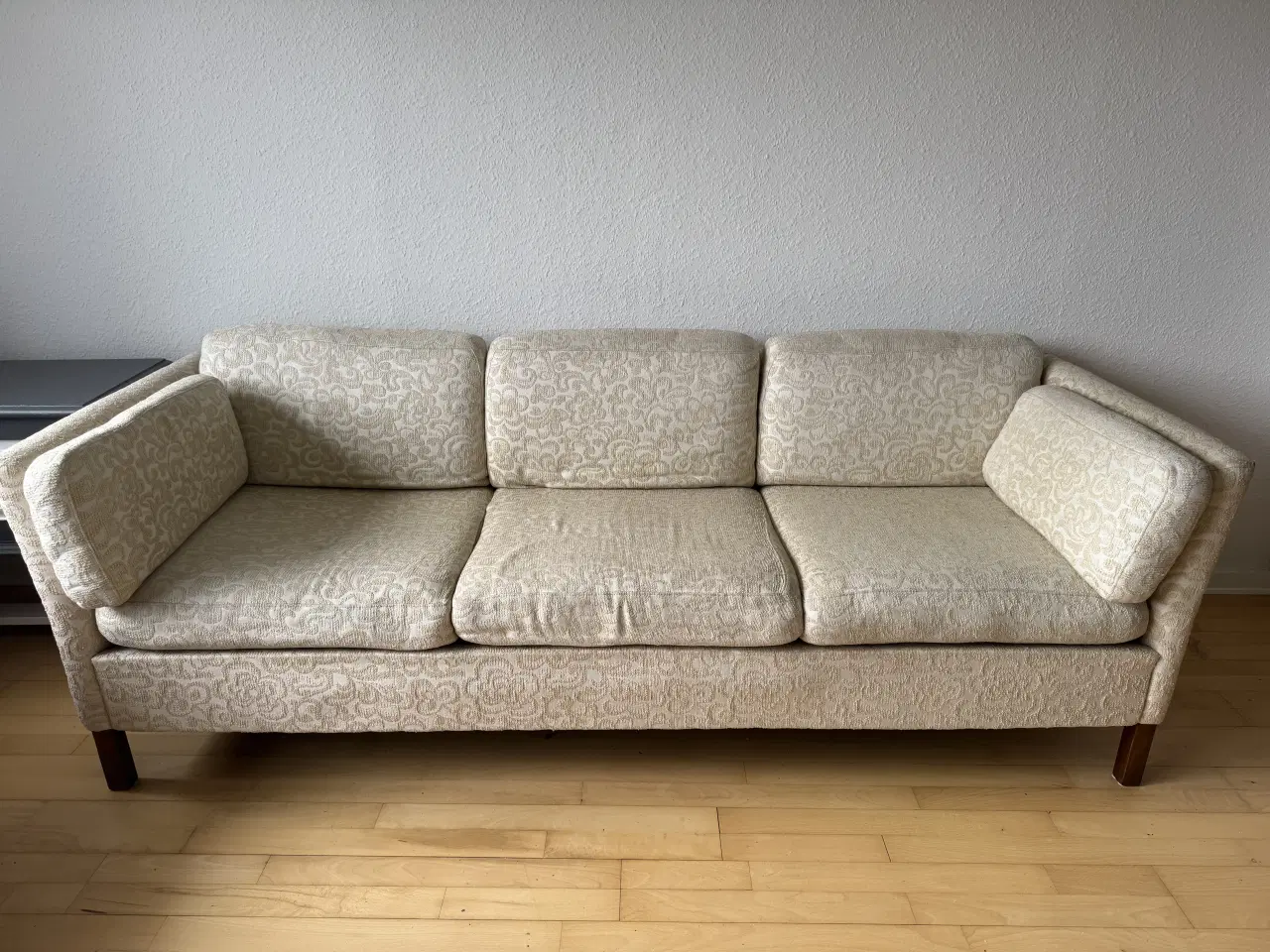 Billede 1 - Blomstermønster 3 per. sofa