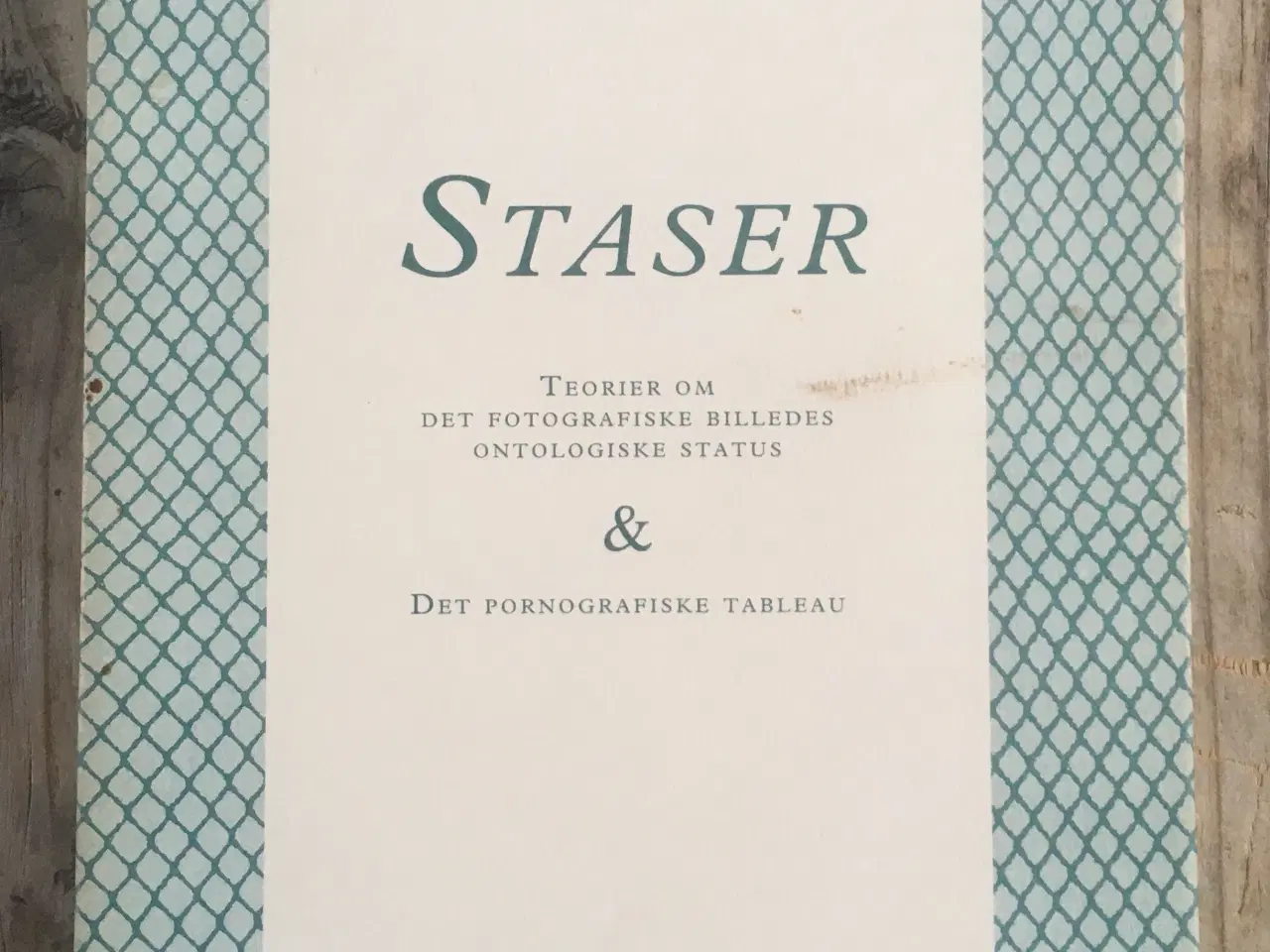 Billede 1 - Staser, Rune Gade, emne: film og foto