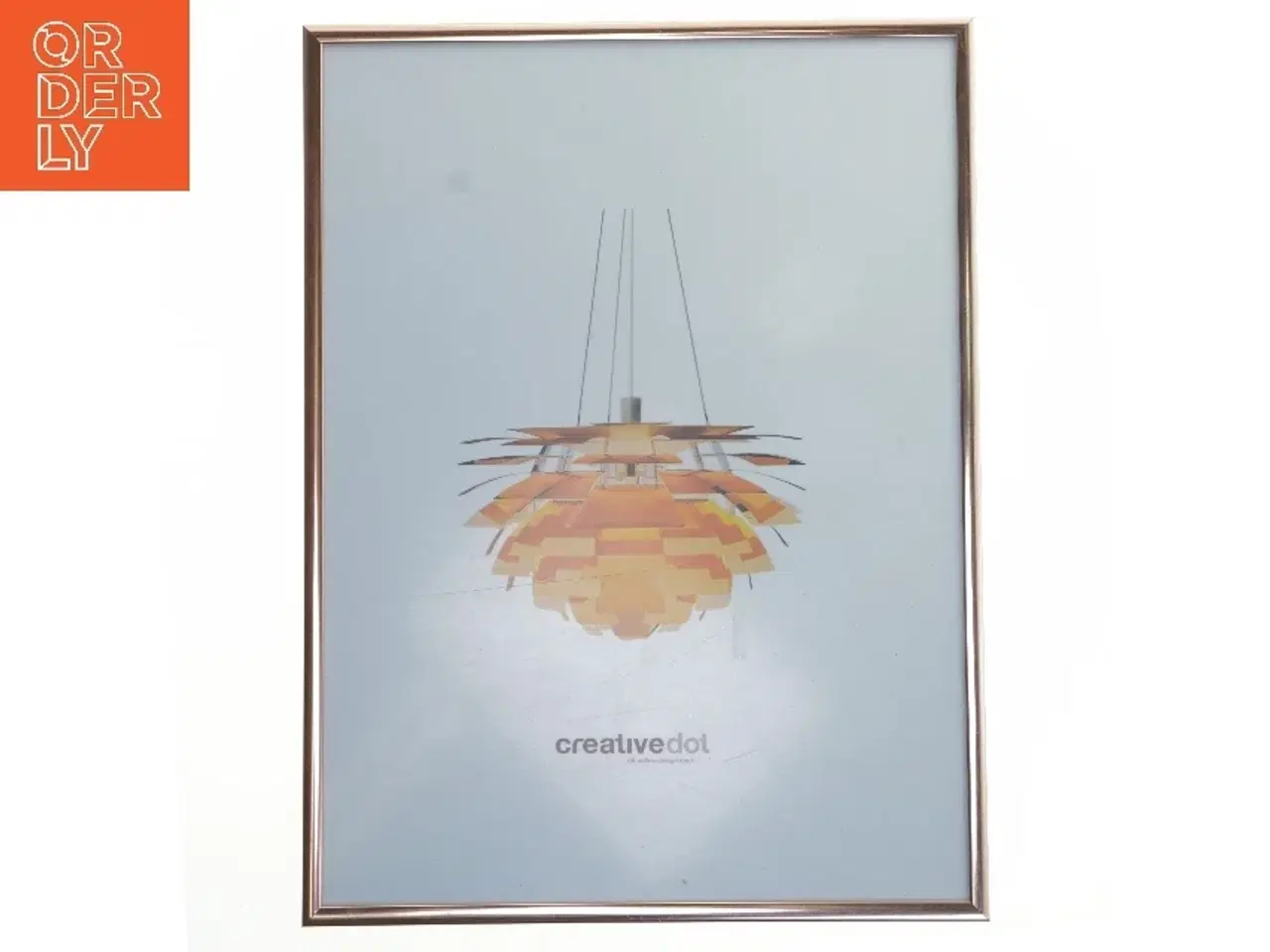 Billede 1 - Billedramme med kunstmotiv fra creativedot (str. 30x40 cm)