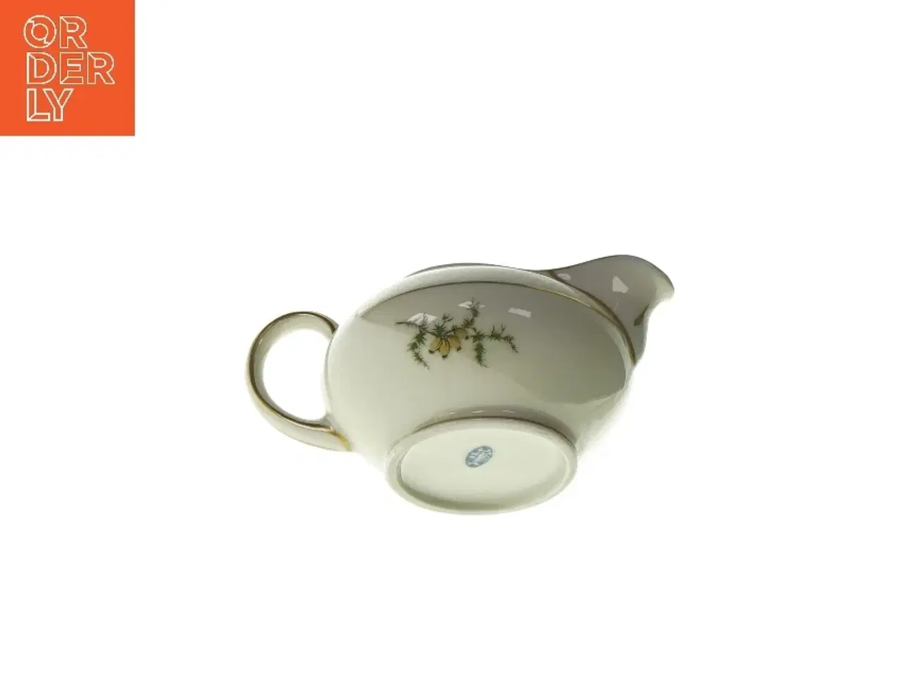 Billede 3 - Kande med blomstermønster.  fra W.J.S (str. HØ:10x9cm)