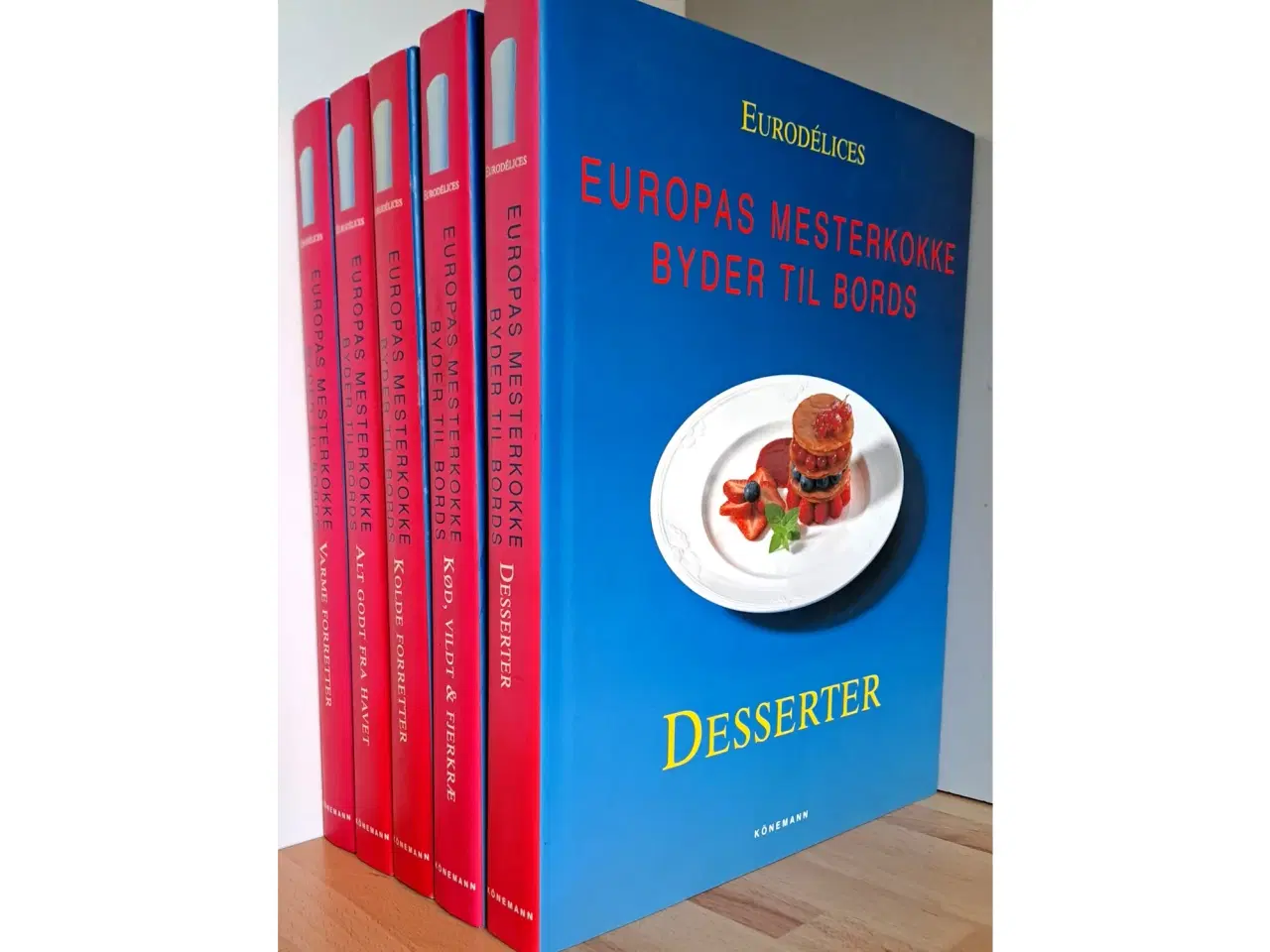 Billede 1 - Europas mesterkokke byder til bords - 5 Bøger