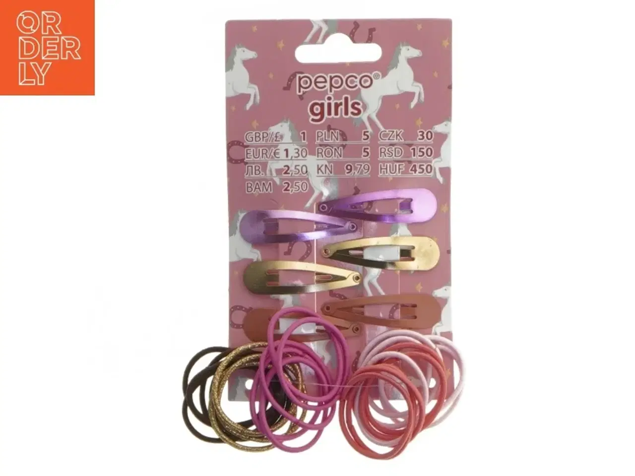 Billede 4 - Hårtilbehør sæt med pung fra Pepco (str. 15x11 cm)