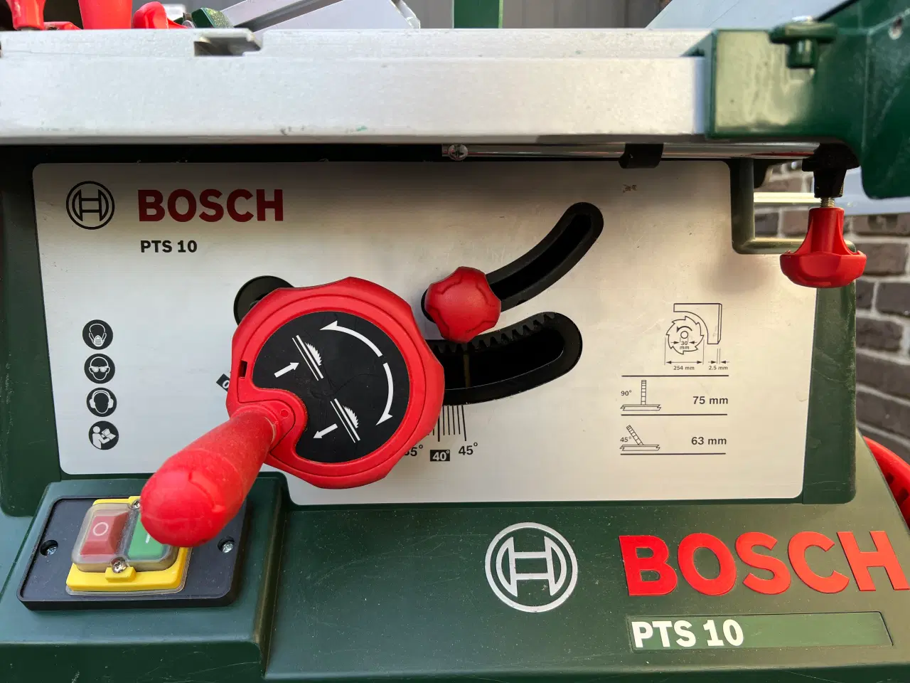 Billede 5 - Rundsav på bord og med spånsuger