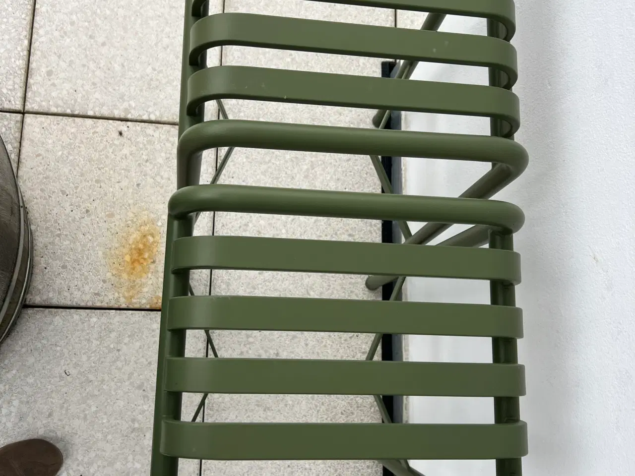 Billede 2 - HAY Palissade bar stool - olive - 2 stk.