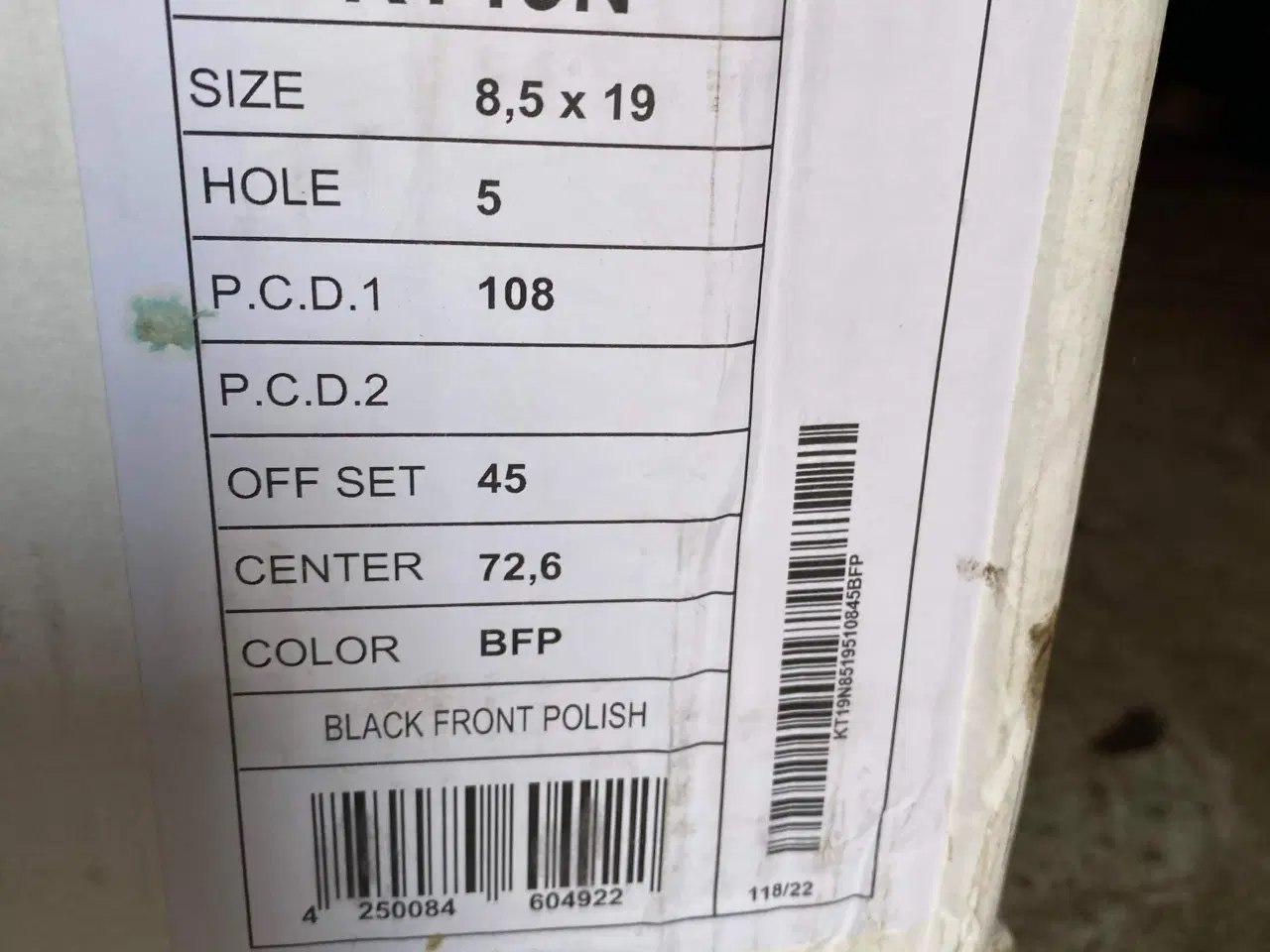 Billede 3 - Fælge med dæk som ny