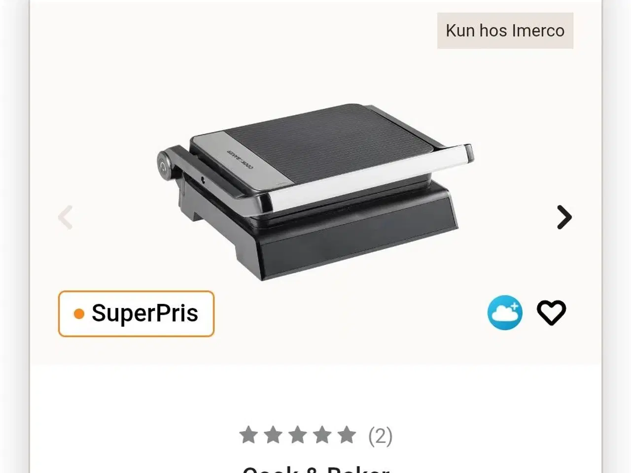 Billede 7 - Panini-/bord grill (Kun afprøvet 2 gange!)