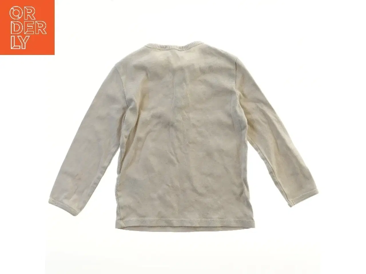 Billede 2 - Langærmet bluse med knapper fra H&M (str. 98)