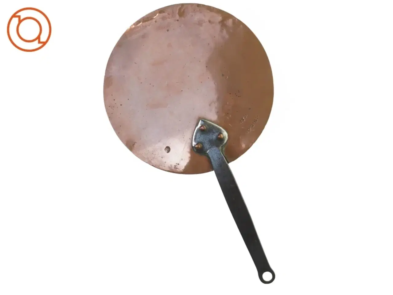 Billede 1 - Flad kobber pande (str. 48 x 28 cm)