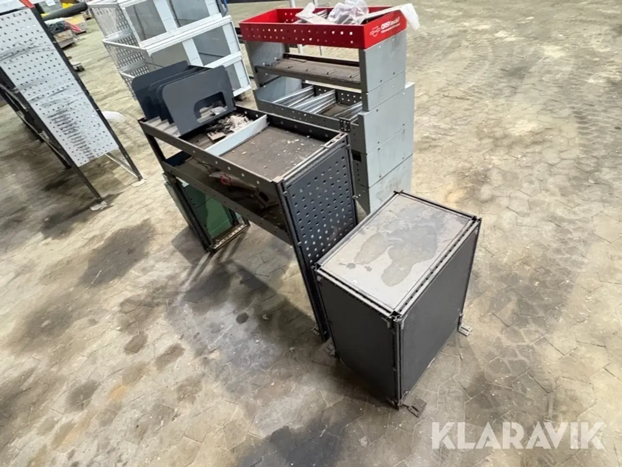 Billede 3 - Bil inventar / reoler Würth / modul system