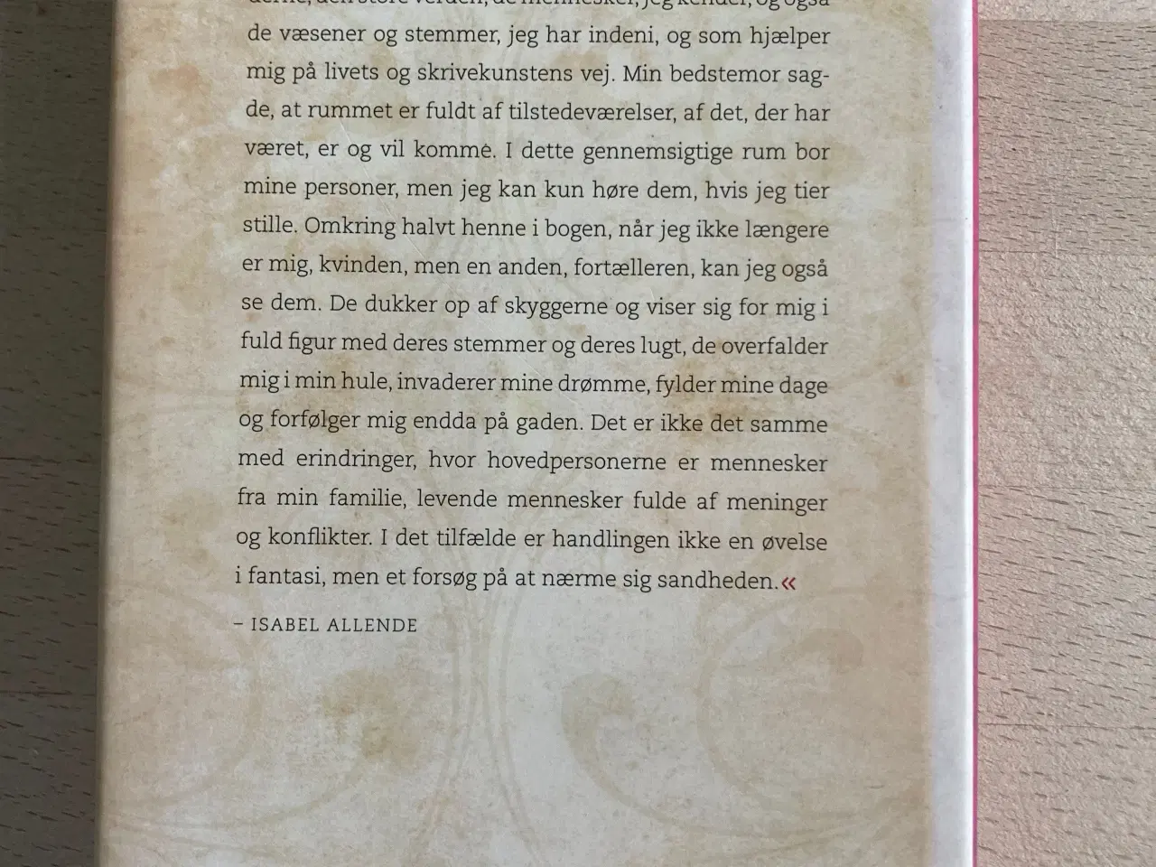 Billede 1 - Summen af vore dage, Isabel Allende