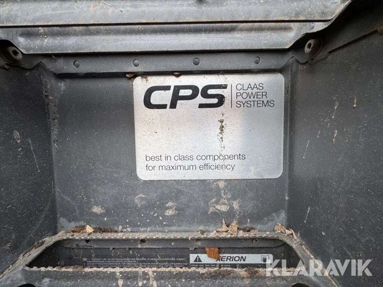 Billede 10 - Traktor Claas Xerion 4000 med flishugger