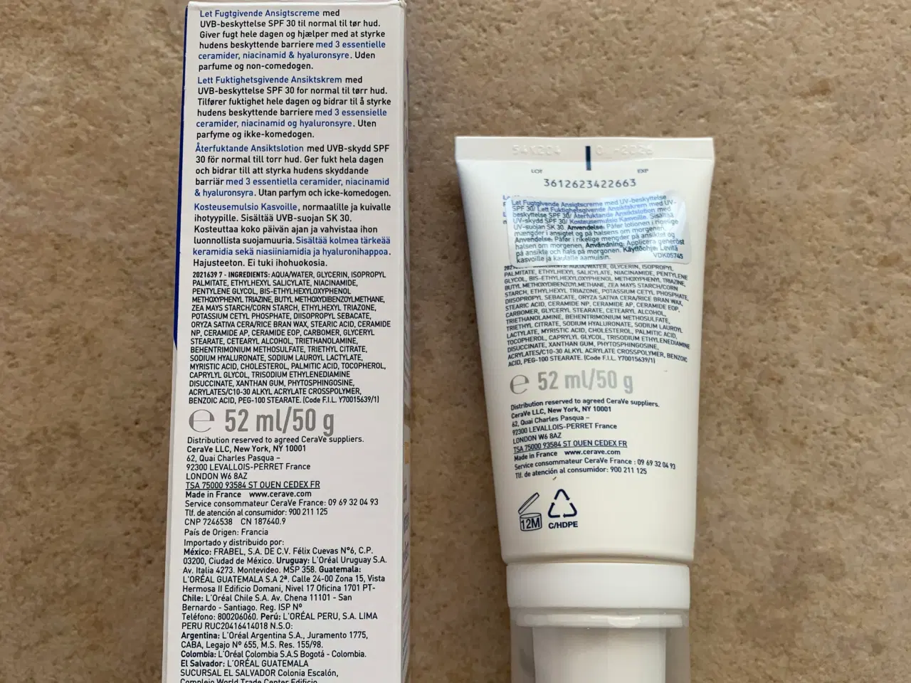 Billede 3 - CeraVe facial moisturising lotion spf30 52 ml