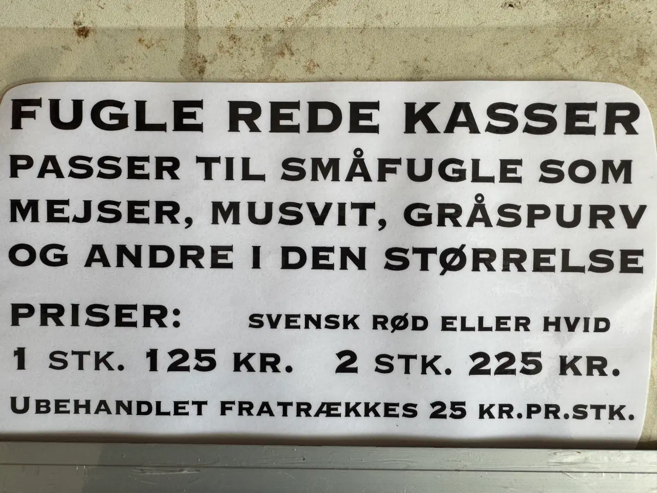 Billede 2 - Rede kasser til fugle