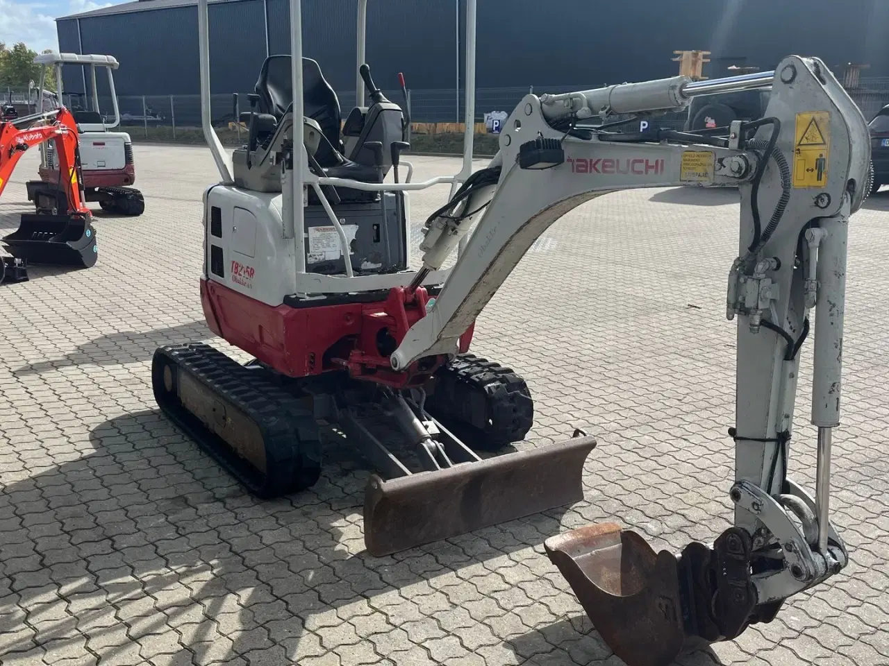 Billede 10 - Takeuchi tb215r Hydraulisk skovlskift